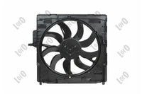 Electroventilador ABAKUS 004-014-0011 — BMW X1 / X5 / X6 / Serie 2 2006-2022