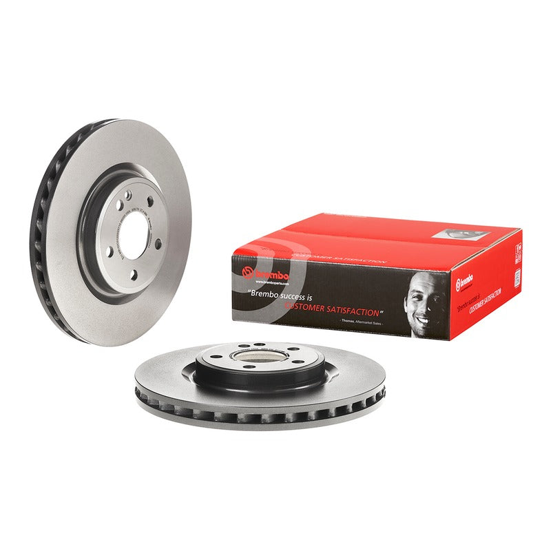 Par Discos Brembo DF-267-BMO Mercedes-Benz — Imagen Referencial