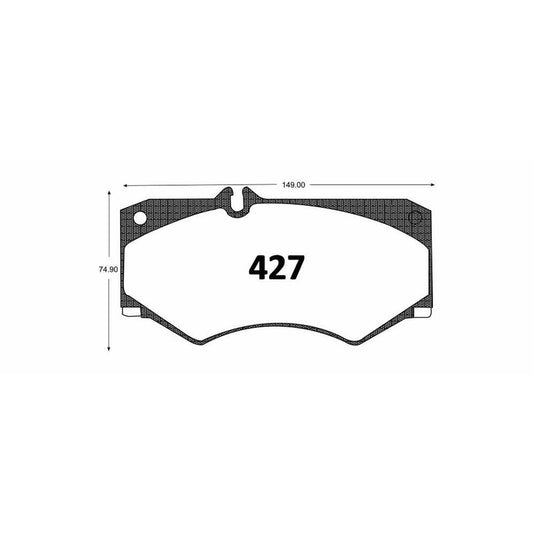Pastillas GTX Classic PF-FDB-239-GTX Mercedes-Benz