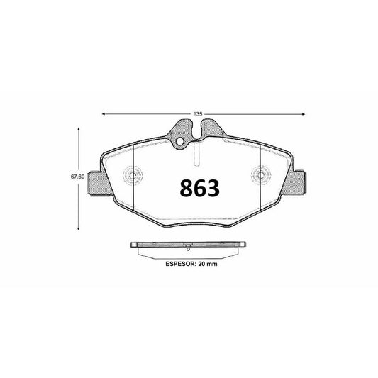 Pastillas Textar PF-D-987-X Mercedes-Benz