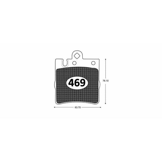 Pastillas GTX Classic PF-D-873-GTX Mercedes-Benz