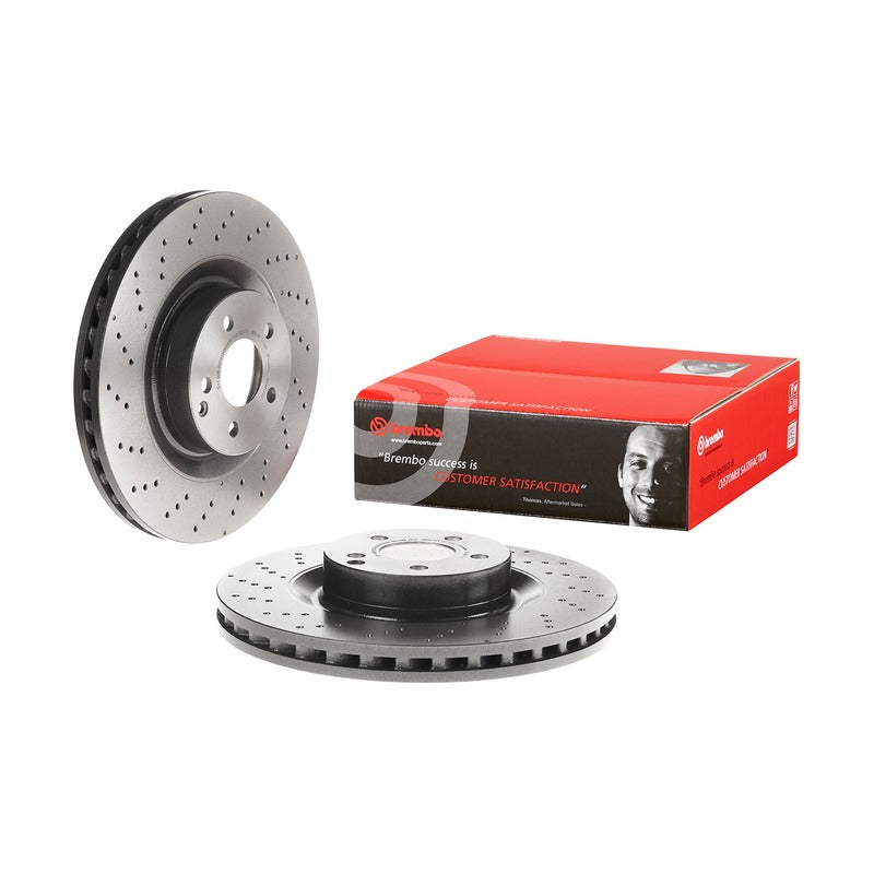 Par Discos Brembo DF-1395-BMO Mercedes-Benz