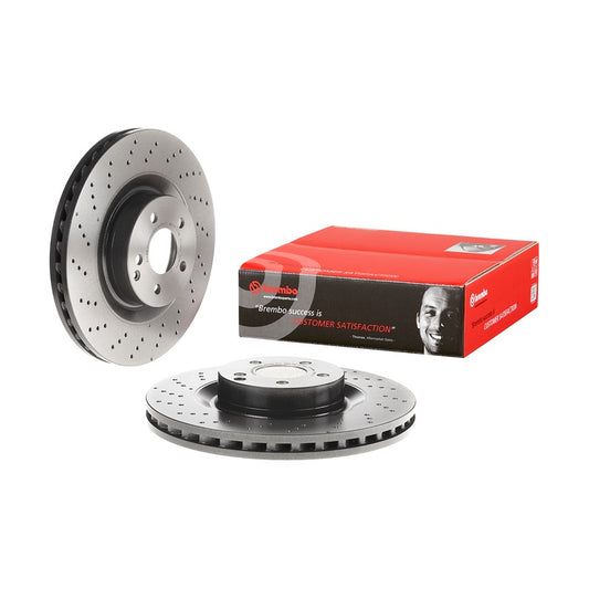 Par Discos Brembo DF-1395-BMO Mercedes-Benz