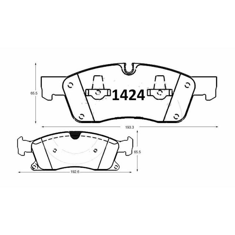 Pastillas GTX Heavy Duty PF-GTXHD-D-1904-S Jeep