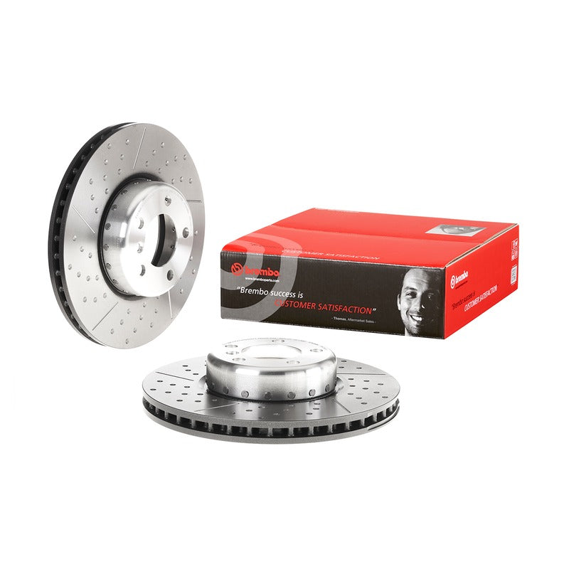 Par Discos Delanteros Brembo DF-236-BMO BMW