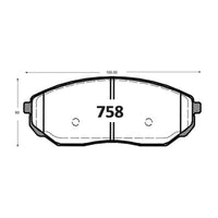 Pastillas GTX Gold Ceramic PF-C-R-212-GTX Jeep