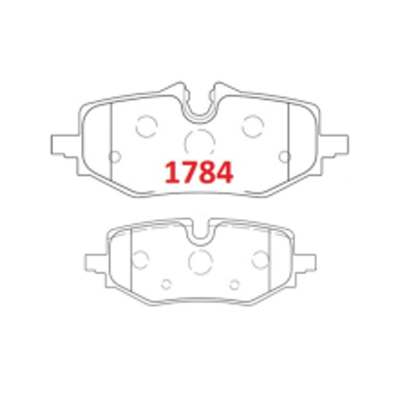 Pastillas Traseras Brembo PF-C-32350-BMO BMW
