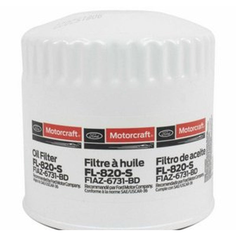 Filtro de Aceite Ford F-150 5.0L V8 Coyote â€” Motorcraft FL820S