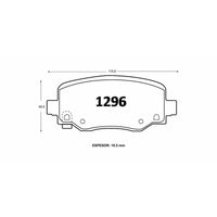 Pastillas GTX Platinum PF-GTX-D-1734 Jeep