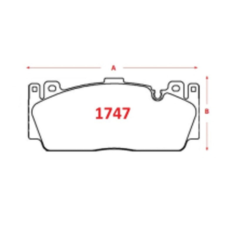 Pastillas Delanteras GTX Gold Ceramic PF-C-21902-GTX BMW