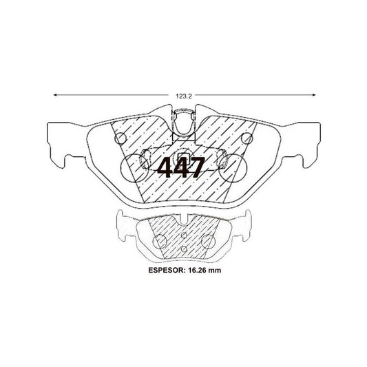 Pastillas Traseras Textar PF-D-1267-X BMW