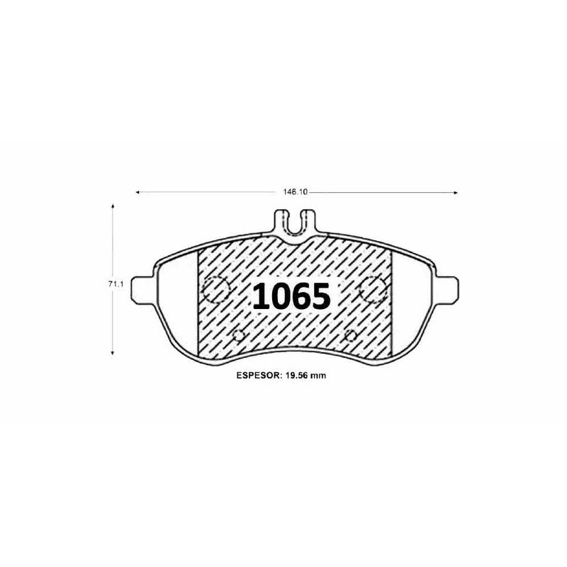 Pastillas GTX Heavy Duty PF-GTXHD-30100-S Mercedes-Benz