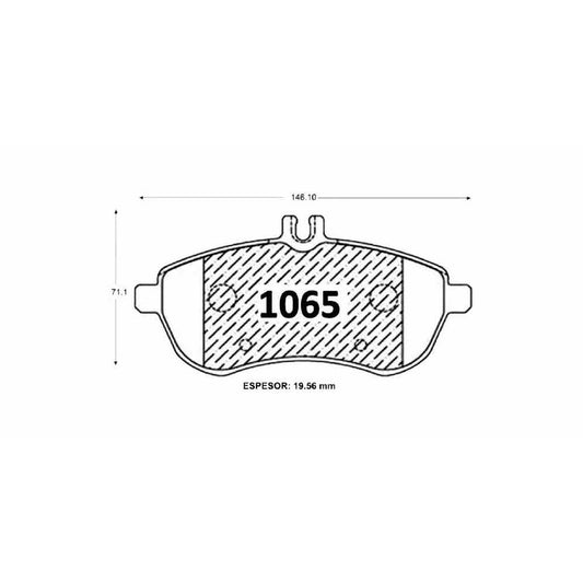 Pastillas GTX Heavy Duty PF-GTXHD-30100-S Mercedes-Benz