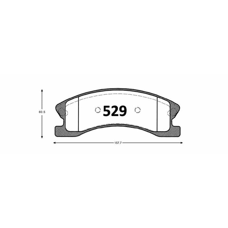 Pastillas Traseras GTX Platinum PF-GTX-D-945 Jeep Grand Cherokee Cherokee