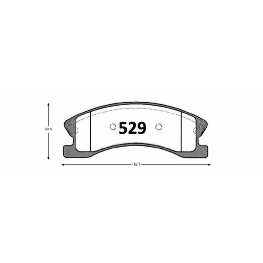 Pastillas Traseras GTX Platinum PF-GTX-D-945 Jeep Grand Cherokee Cherokee