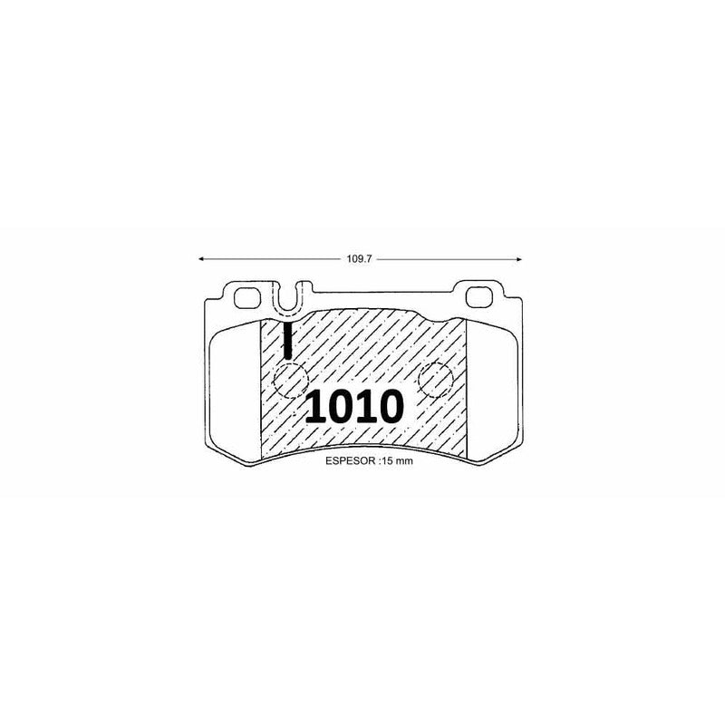 Pastillas GTX Classic PF-D-984-GTX Mercedes-Benz