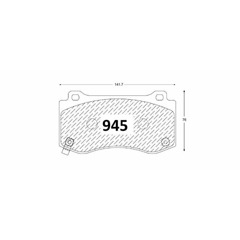 Pastillas GTX Classic PF-D-1149-GTX Jeep