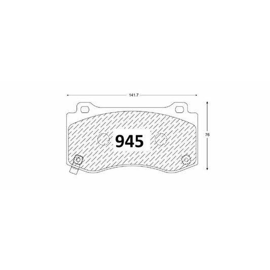 Pastillas GTX Classic PF-D-1149-GTX Jeep