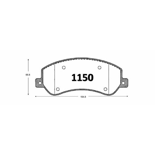 Pastillas GTX Gold Ceramic PF-C-0379-GTX Volkswagen