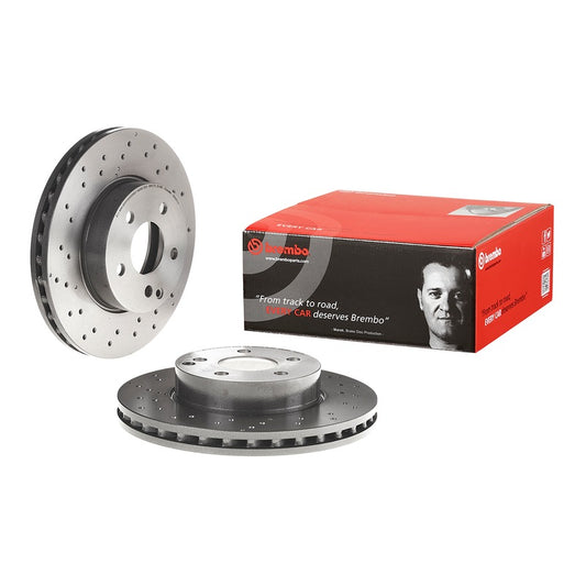 Par Discos Brembo DF-177-BMO Mercedes-Benz