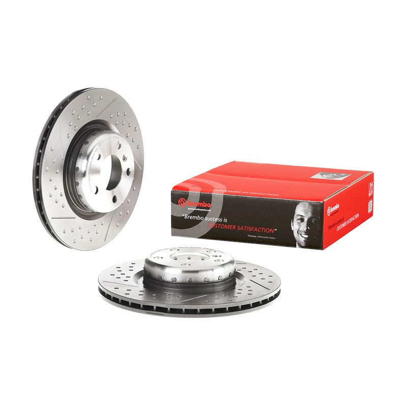Par Discos Traseros Brembo DF-1339-BMO BMW