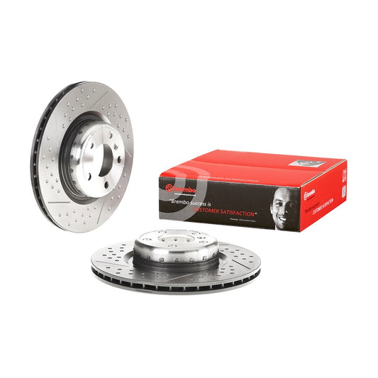 Par Discos Traseros Brembo DF-1339-BMO BMW