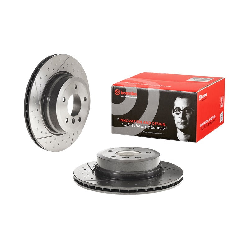 Par Discos Traseros Brembo DF-1372-BMO BMW