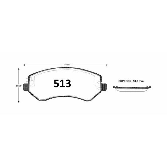 Pastillas GTX Heavy Duty PF-GTXHD-D-856-U Jeep