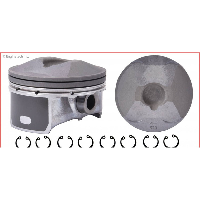 Pistones Enginetech P4305 Mazda 6 2.5 Skyactiv Juego 4