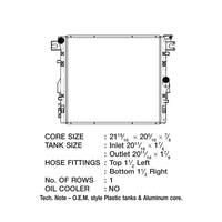 Radiador CSF 3592 Jeep Wrangler 3.6 Pentastar