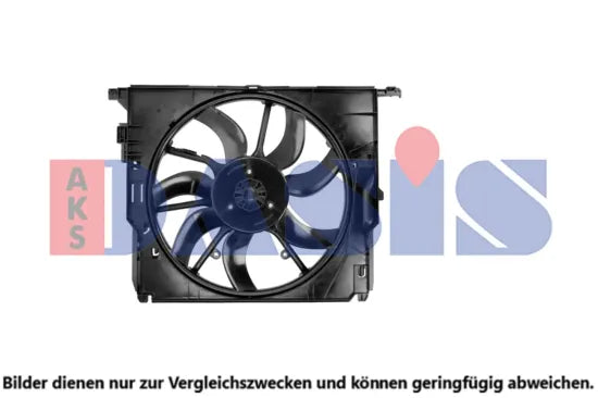 Electroventilador AKS DASIS 058123N — BMW Serie 5 / Serie 6 / Serie 7 2008-2018