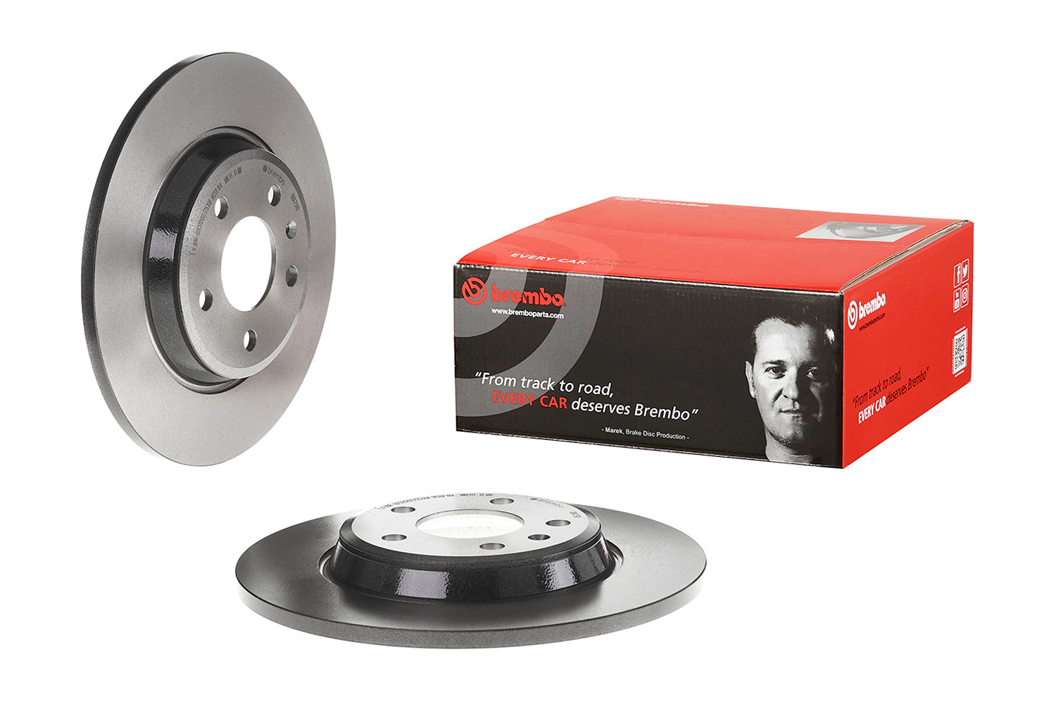 Par Discos Brembo DF-204-BMO Audi
