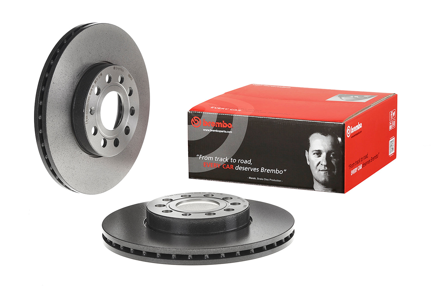 Par Discos Brembo DF-391-BMO Audi