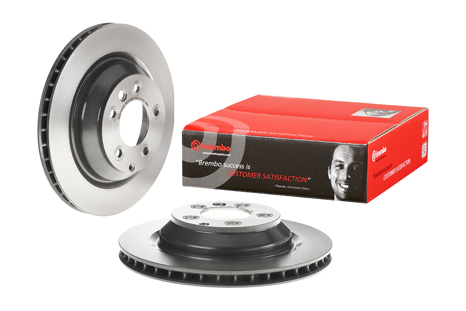 Par Discos Brembo DF-755-BMO Porsche