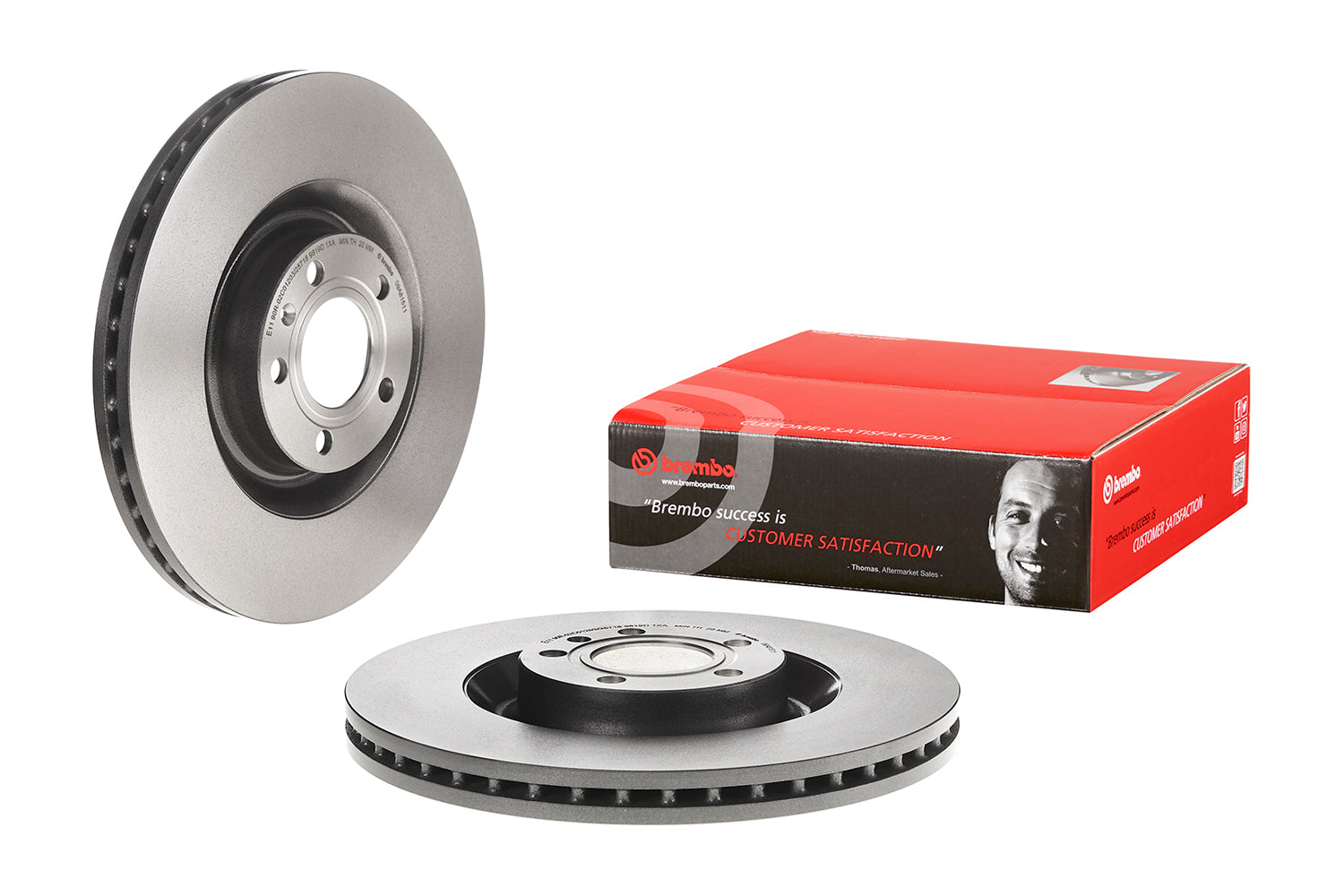 Par Discos Brembo DF-1344-BMO Audi