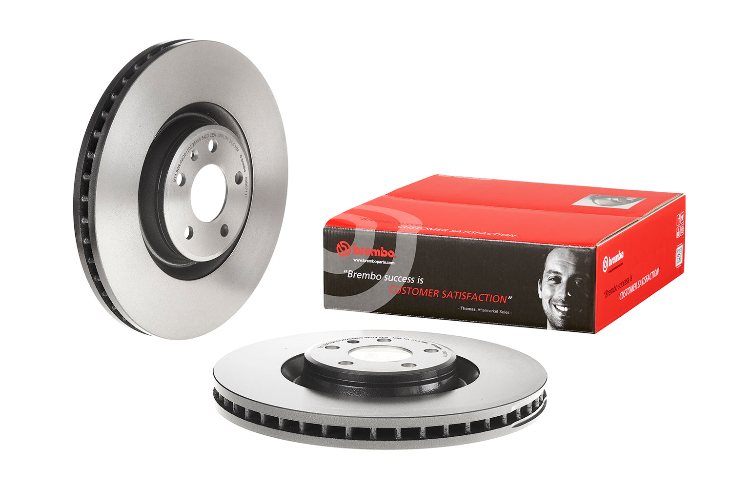 Par Discos Brembo DF-214-BMO Audi