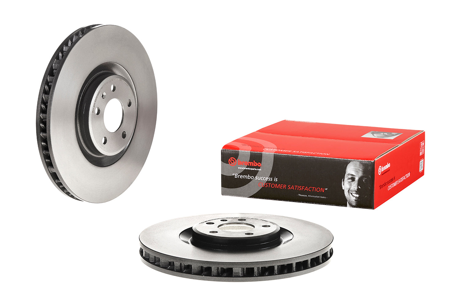 Par Discos Brembo DF-1303-BMO Porsche
