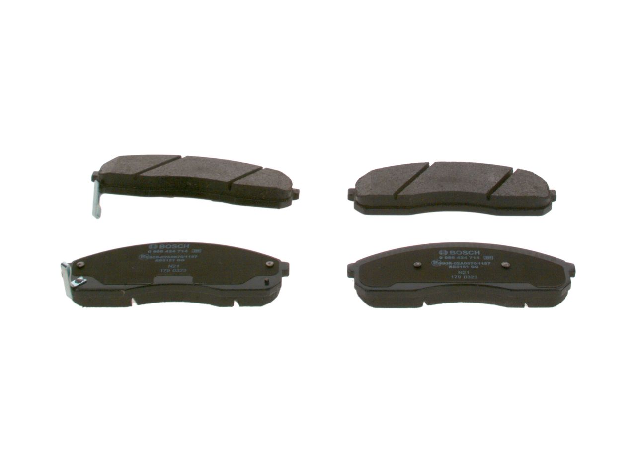 Juego de balatas de freno (eje delantero) Bosch — Kia | OEM 0K72G 3328Z