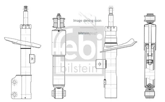 Amortiguador FEBI BILSTEIN 1002754 OEM 33 50 6 886 760 | Allure Repuestos - vista 3
