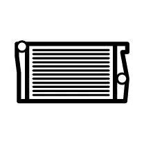 Radiador de motor NRF 550191 — BMW 2008-2021