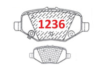 Pastillas GTX Silver Ceramic PF-SC-D-1612-GTX Ford