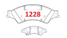 Pastillas GTX Silver Ceramic PF-SC-D-1676-GTX Ford