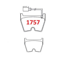 Pastillas GTX Gold Ceramic PF-C-26390-GTX Audi