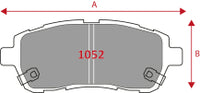 Pastillas GTX Silver Ceramic PF-SC-0503-GTX Ford