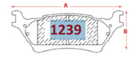 Pastillas GTX Silver Ceramic PF-SC-D-1602-GTX Ford