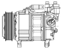 Compresor de A/C MAHLE ACP 599 000P — BMW / MINI 2010-2025