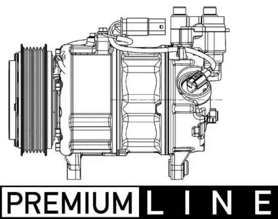 Compresor de A/C MAHLE ACP 599 000P — BMW / MINI 2010-2025