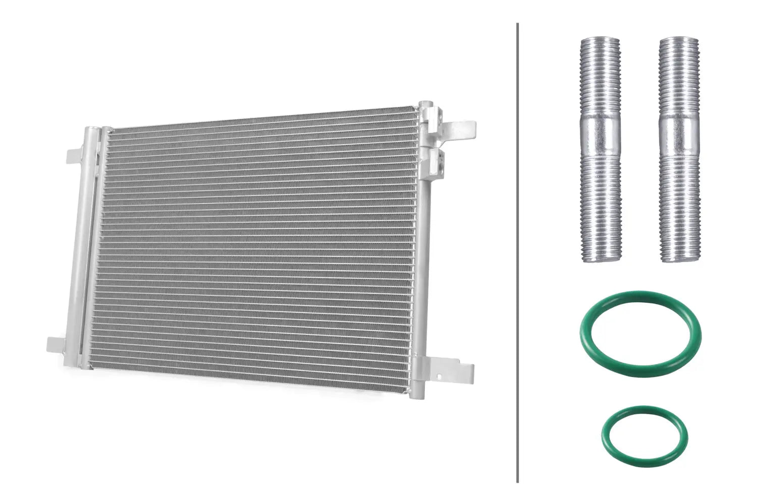 Condensador AC HELLA 8FC 366 221-401 OEM 5QM 816 411 A | Allure Repuestos