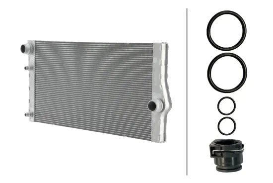 Radiador de motor HELLA 8MK 366 301-811 — BMW Serie 5 / Serie 7 2008-2017