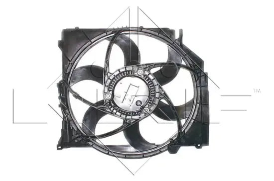 Electroventilador NRF 47216 — BMW X3 2003-2011